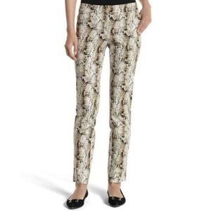 White House Black Market Python Slim Ankle Pants  - Size 2